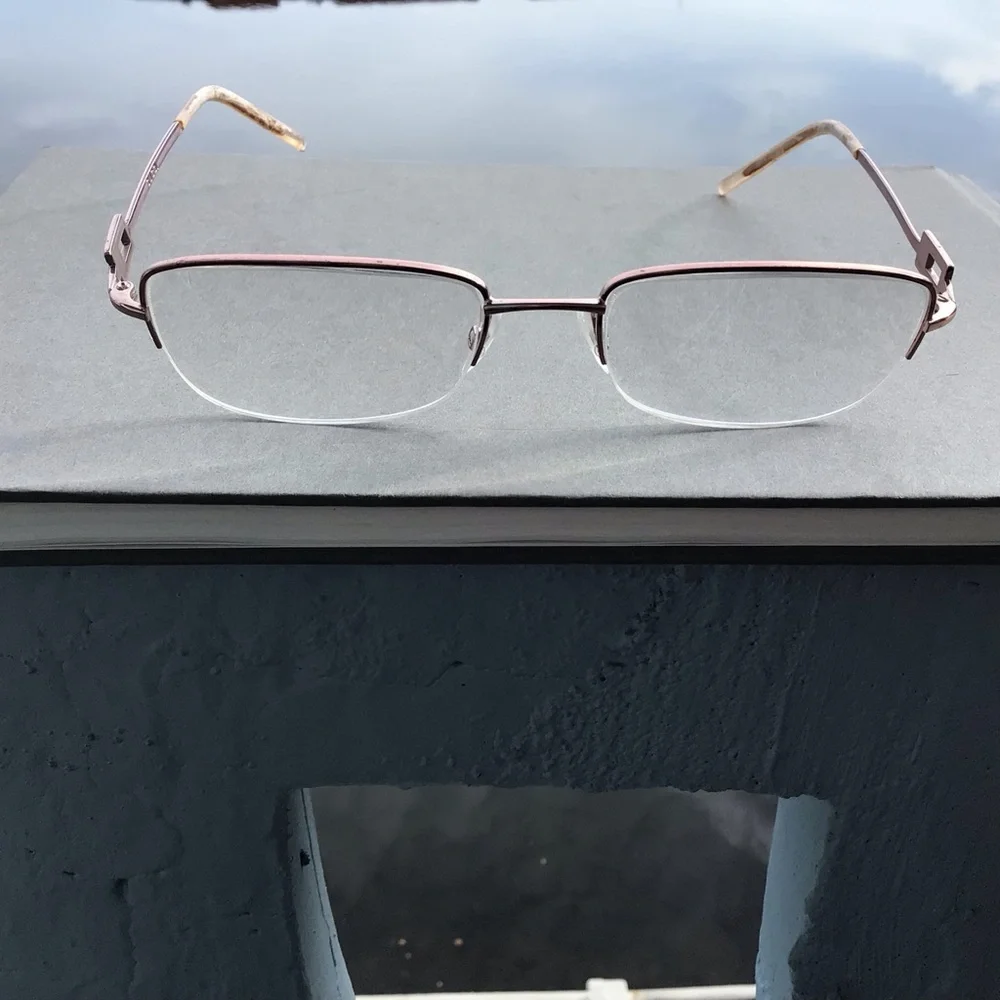 Gucci Rose Gold Frames GG2710 / Strass HR3 Eyeglasses Made in Italy